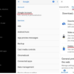 Delete The Gmail Account(Android)